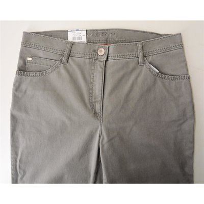 BRAX Mary Glamour, modische 5-Pocket Hose in Taupe, Stretch