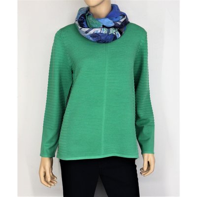 RABE- modischer Pullover in tollem Grün mit raffinierten Details
