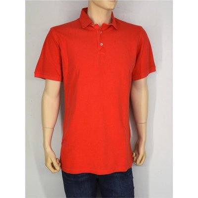 Maselli modisches Herren Polo-Shirt in Rot, Piqué-Qualität