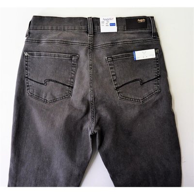 Angels Cici Slim Fit Damen Jeans in Grau/Taupe mit schner Waschung Stretch 38 long