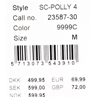 soyaconcept Polly modischer Damen Blazer in Schwarz/Weiß viele Details