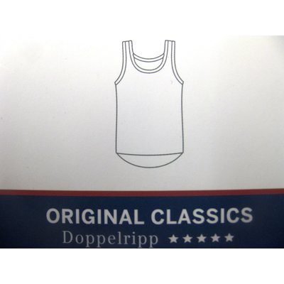 SCHIESSER 5067 Doppelripp-Unterhemd ORIGINAL CLASSICS Weiß