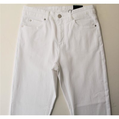 CRO/Cero Etage Magic knöchellange Damen Jeans/Hose in Weiß, Stretch