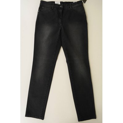 BRAX  Mary Glamour, modische Jeans in Anthrazit Used, Stretch, Gre whlbar 44 long
