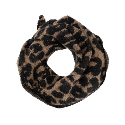 sojaconcept ASNA Jaquard modischer Schal mit Leoparden -Muster 