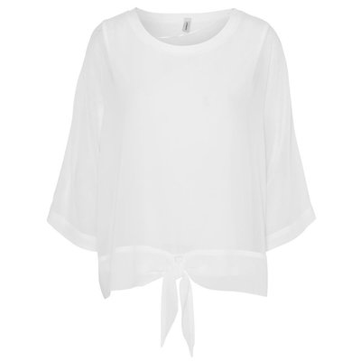 soyaconcept Odina  2-lagige Bluse in Offwhite