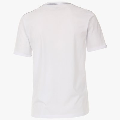 Casa Moda tolles Herren T-Shirt in Weiss mit modischem Print