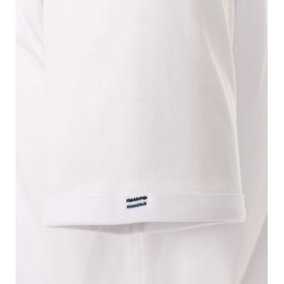 Casa Moda tolles Herren T-Shirt in Weiss mit modischem Print