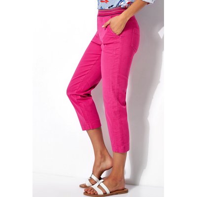 Toni Fashion Sue leichte 3/4 Damen Hose/Jogpant in Pink, Stretch 38