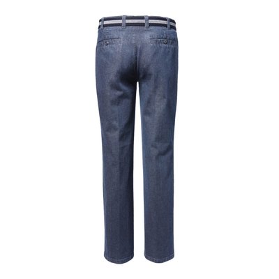 Murk Herren Jeans Five-Pocket Form in Stone