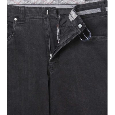 Murk Herren Jeans Five-Pocket Form in Schwarz