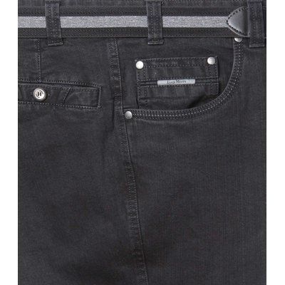 Murk Herren Jeans Five-Pocket Form in Schwarz