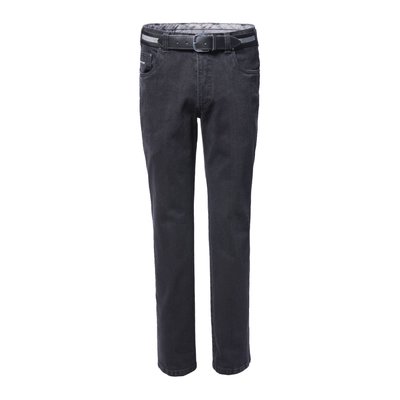 Murk Herren Jeans Five-Pocket Form in Schwarz 52
