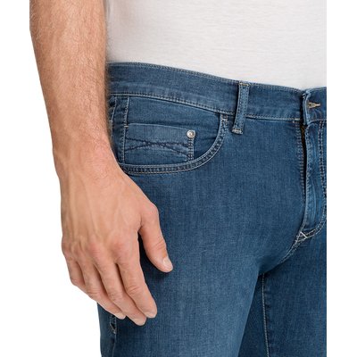 Pioneer Eric Megaflex bequeme Herren 5-Pocket Jeans in Stone used, Stretch
