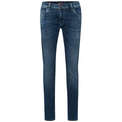 Pioneer  schmale Herren 5-Pocket Jeans in Stone used, Stretch