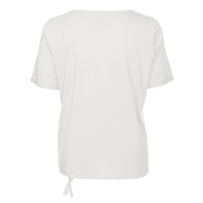 VIA APPIA  modisches Damenshirt in Offwhite mit 1/2Arm und Schriftzug