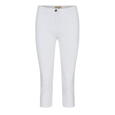 Soyaconcept  modische Damen Capri Jeans in schmaler Form,Weiß