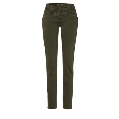 TONI Fashion Perfect Shape Slim modische Damen Jeans  in Oliv Jeans »Perfect Shape« t