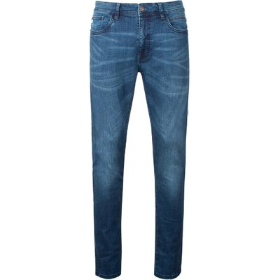 INDICODE Antoni Herren Slim Fit Jeans in dark blue Stretch