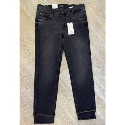 Angels Ornella Chain 7/8 Ankle Jeans in Anthrazit Used 38