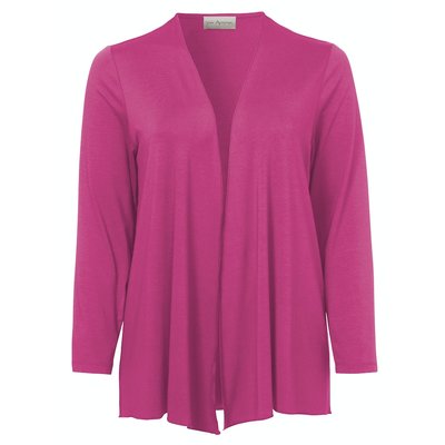Via Appia Shirtjacke offene Form in Pink 40